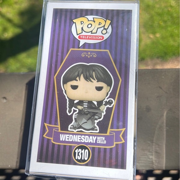 Wednesday Addams Cello Funko Pop 1310 - Picture 2 of 5